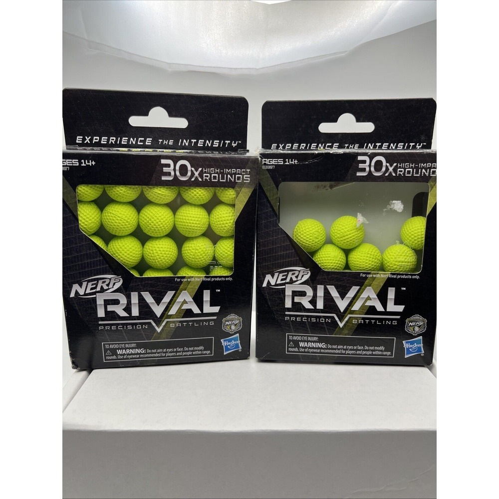 Hasbro Nerf Rival Edge‎ Series 50x High-impact Rounds yellow balls 50x (30+20)